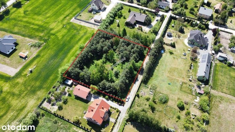 Działka z wydanymi WZ na dom jednorodzinny - Wilanów obok Jędrzejowa