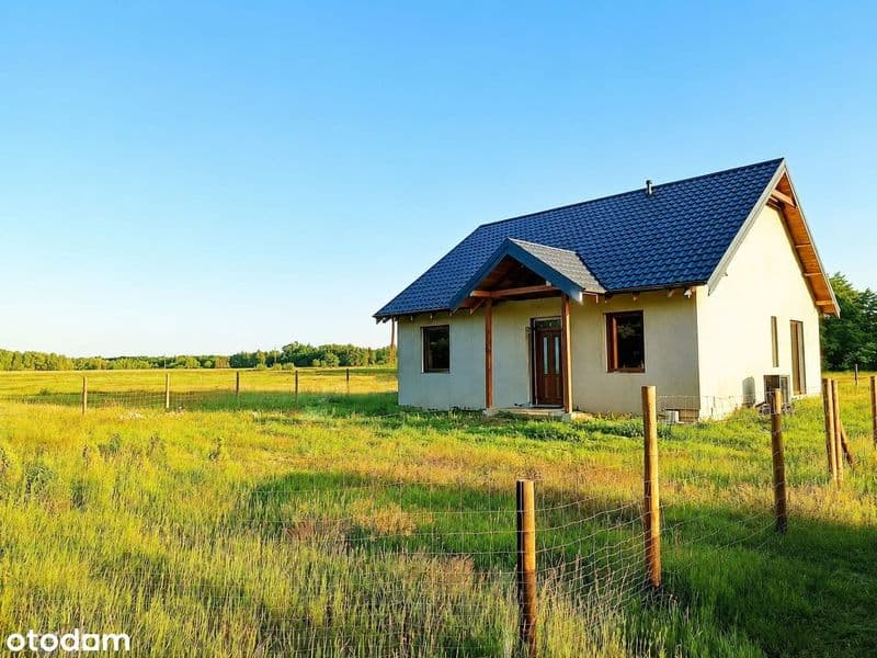 Nowy energooszczędny dom jednorodzinny w otulinie lasu blisko Gniezna
