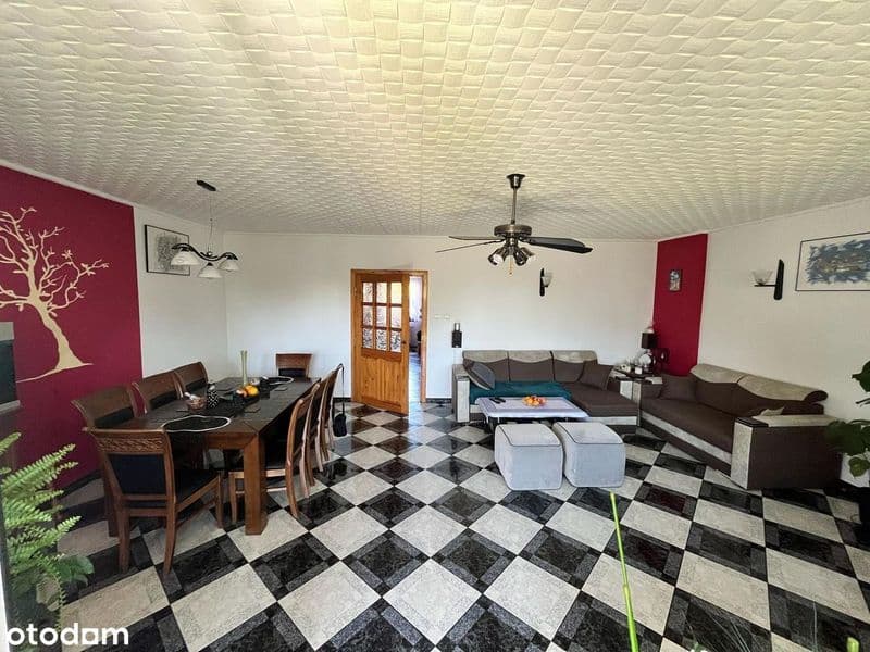 Dom szeregowiec 5 pokoi z garażem i piwnicą