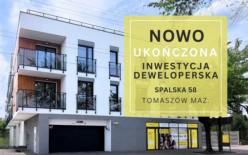 Ukończona Inwestycja Deweloperska SPALSKA 58 | 57,02m2 | Balkon 5,40m2