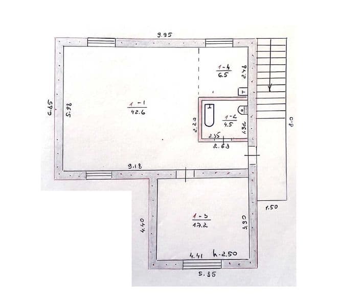 Продам будинок 140 м² у м. Балаклія, (Лагеря)
