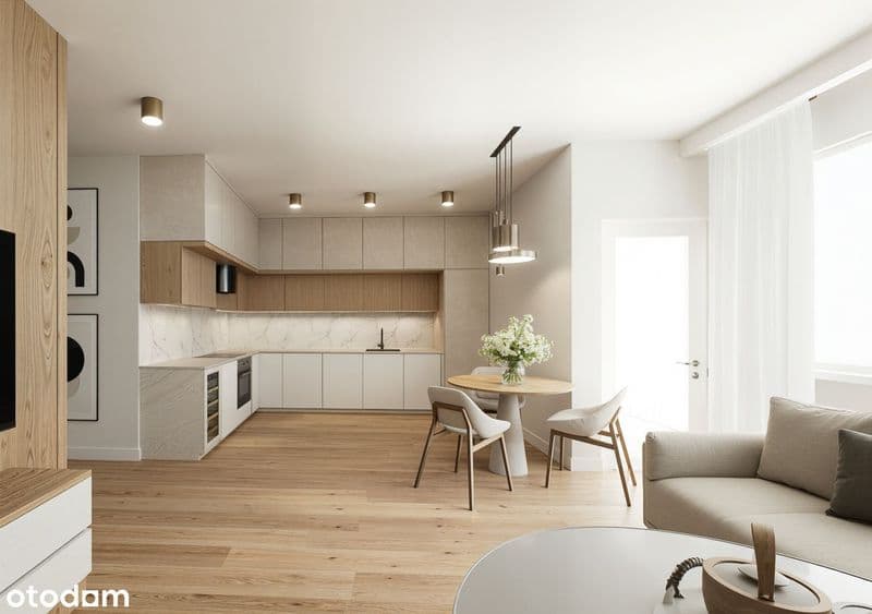 Nowoczesne 57m² po remoncie, Balkon, Parter, Pogorzelec
