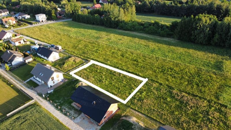 Działka budowlana 956m²  Chocznie ul.Góralska