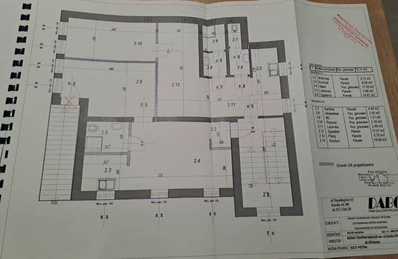 Trzy  mieszkania  bezczynszowe plus pomieszczenie usługowe w knurowie