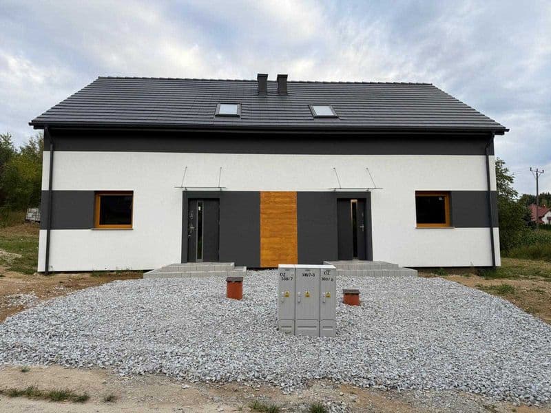 Dom w zabudowie bliźniaczej - Strzelin/Gęsiniec ul.Lawendowa