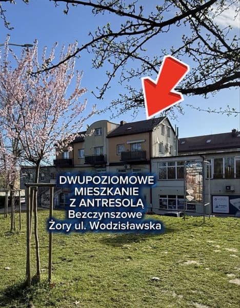 Bezczynszowe mieszkanie dwupoziomowe w centrum!