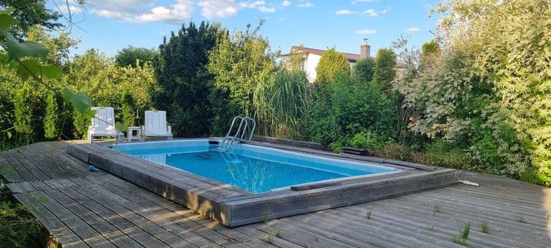 Działka ROD Tulipan 450 m² | Duży domek z łazienką | Basen | Strzybnica, Tarnowskie Góry