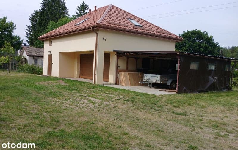 Dom 130 m² + 24 ary | Nowe Miasto Lubawskie | Garaż 2 - stanowiskowy