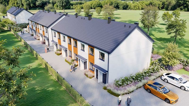 Dwupoziomowe apartamenty 50,90 m2
