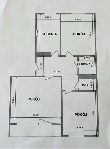 Mieszkanie 65 m2 - 15 Pułk Piechoty Wilków