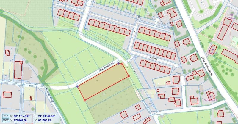 Działka budowlana inwestycyjna Mielec 24 ar