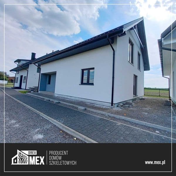 Dom szkieletowy z ekspozycji 170 m2