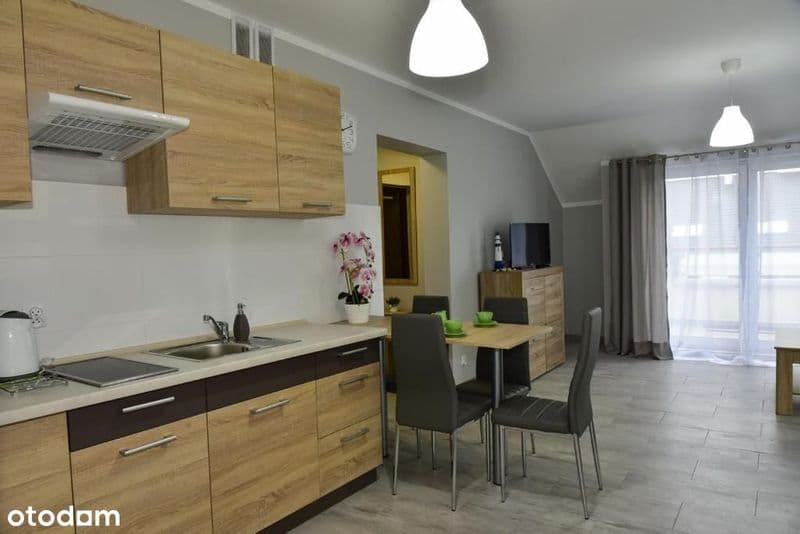 Komfortowy apartament z dużym balkonem w Darłówku blisko od plaży