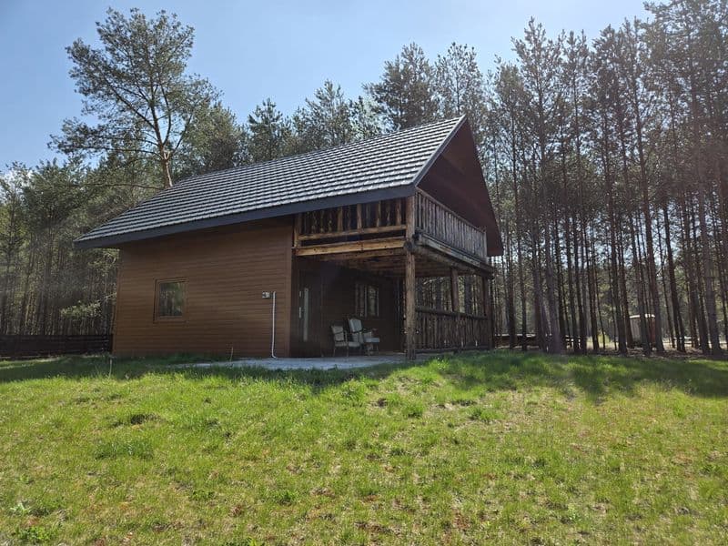 Dom w sercu lasu | 70 m² | 3000 m² działki| Lasy Janowskie| Cisza, prywatność, Natura