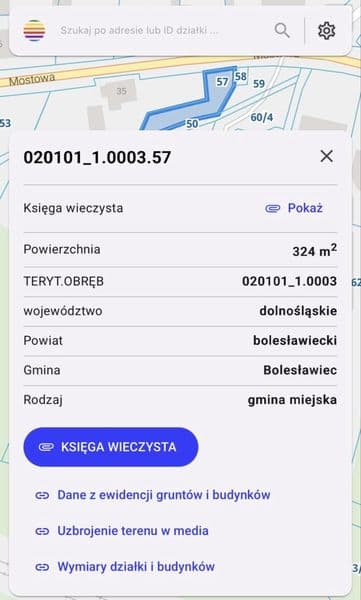 Działka budowlana w Bolesławcu