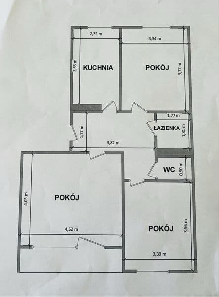 Mieszkanie 65 m2 - 15 Pułk Piechoty Wilków