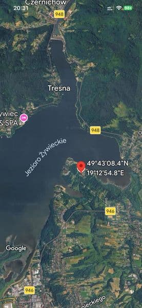 Sprzedam działkę nad jeziorem Żywieckim