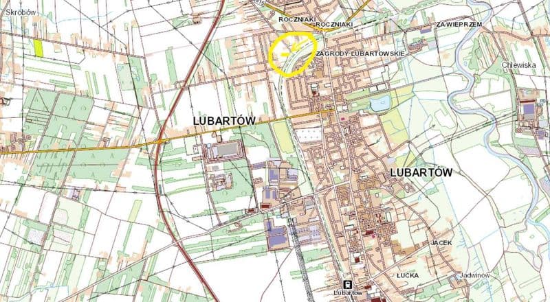 Sprzedam Działka Budowlana Lubartów os. Królów