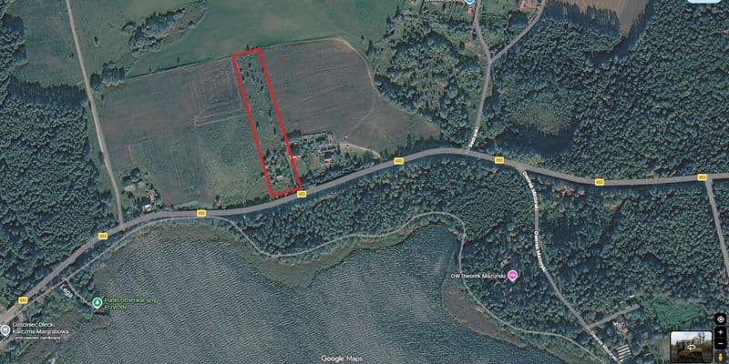 Sprzedam działki budowlane, Olecko, piękne miejsce, wzgórze z widokiem na miasto i jezioro Oleckie