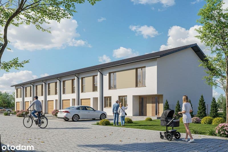 Mieszkanie 90m2 z własnym ogródkiem około 250 m2