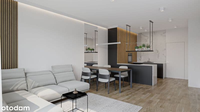 Nowe mieszkanie 64m2 z ogródkiem i tarasem