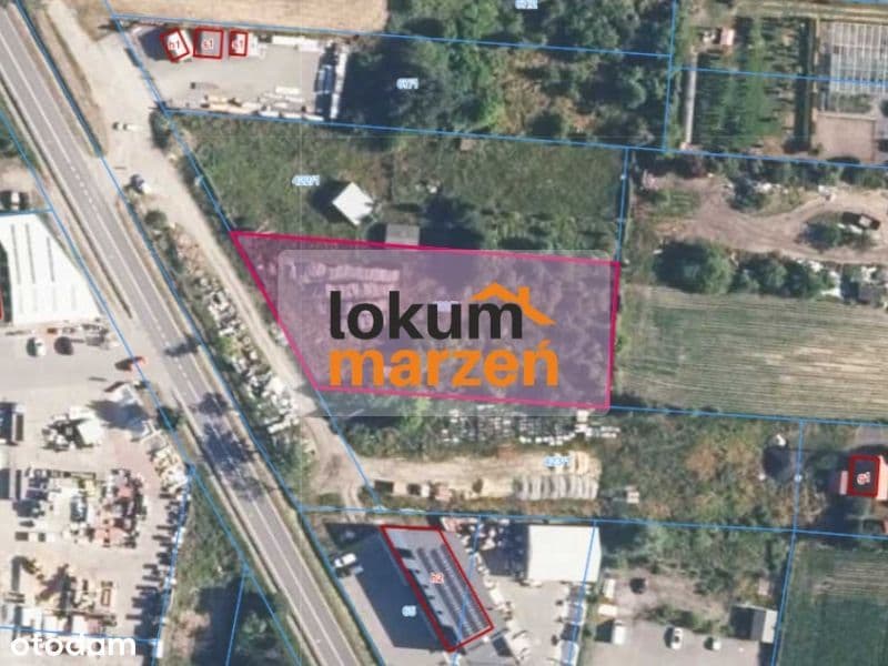 Działka usługowa przy DK36 | 3 km od S5 | Top lokalizacja Rawicz