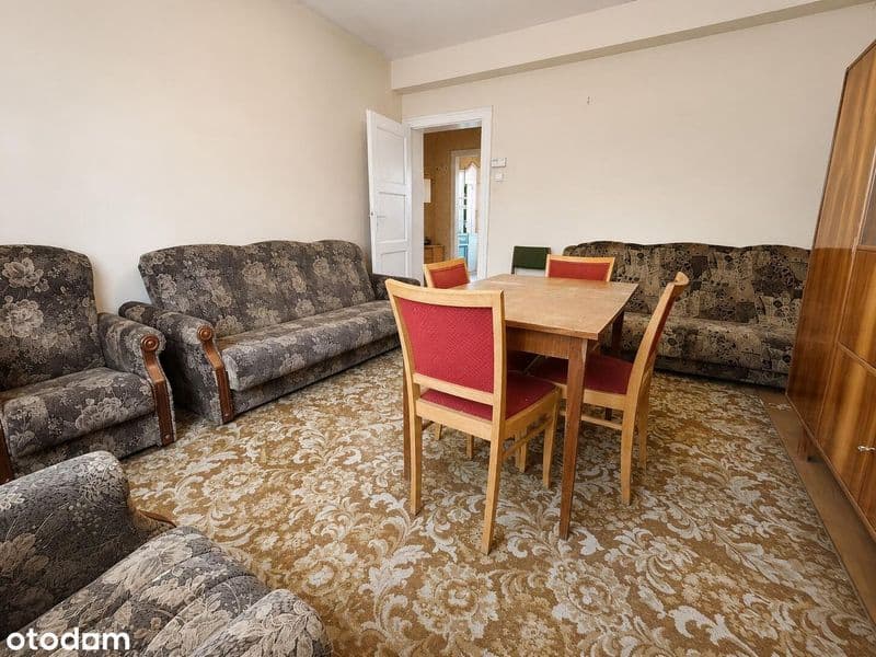 Trzy pokoje na 1. piętrze w kamienicy |  65,32 m² | Duża piwnica