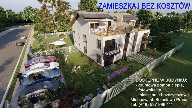 Mieszkanie bezczynszowe, ogrzewanie - pobór ciepła z ziemi