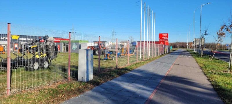 Działka 1100 mkw przy obwodnicy maszyny rolnicze, komis, inne
