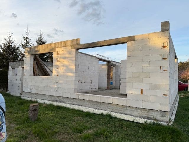 Sprzedam, lub zamienię działke z rozpoczętą budową domu - Lenartowice