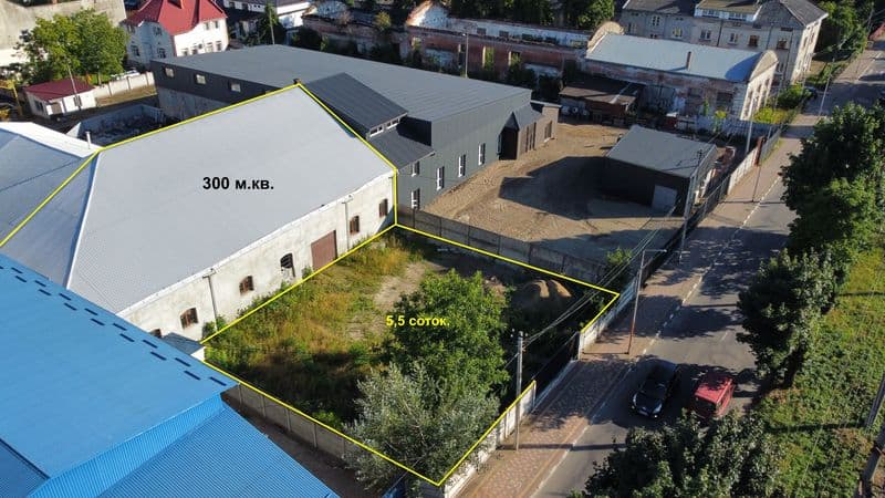 Продаж КОМЕРЦІЙНОГО Приміщення 300 м² + 5,5 соток ділянка