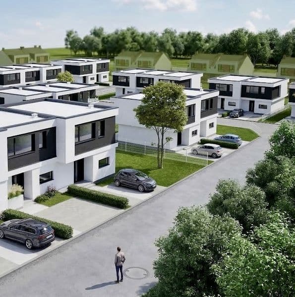 Dom 100m2 z działką nowe osiedle La Perla Jarocin
