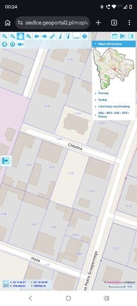 1134m2 ul. Chłodna, centrum- PKP Siedlce