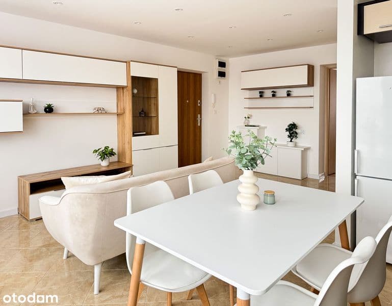Przestronne 2 pokoje po remoncie | nowe AGD | balkon | 47,4m² | Puławy