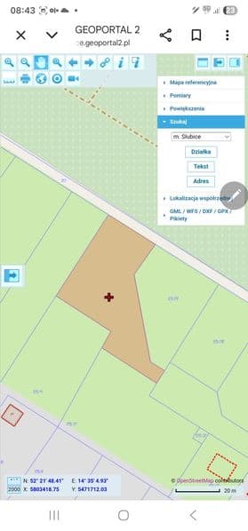 Sprzedam działkę 17arów Słubice