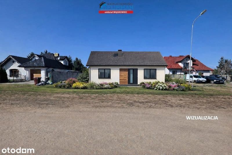 Nowy dom, parterowy Wągrowiec, ul. Leszczynowa