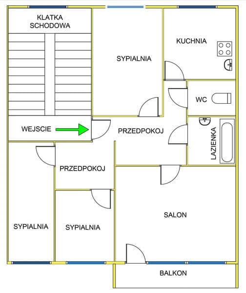 Mieszkanie M-5 Aleksandrówka, Ciechanów - sprzedaż.