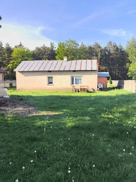Działka budowlana z domem Bełchatów ul.Wrzosowa