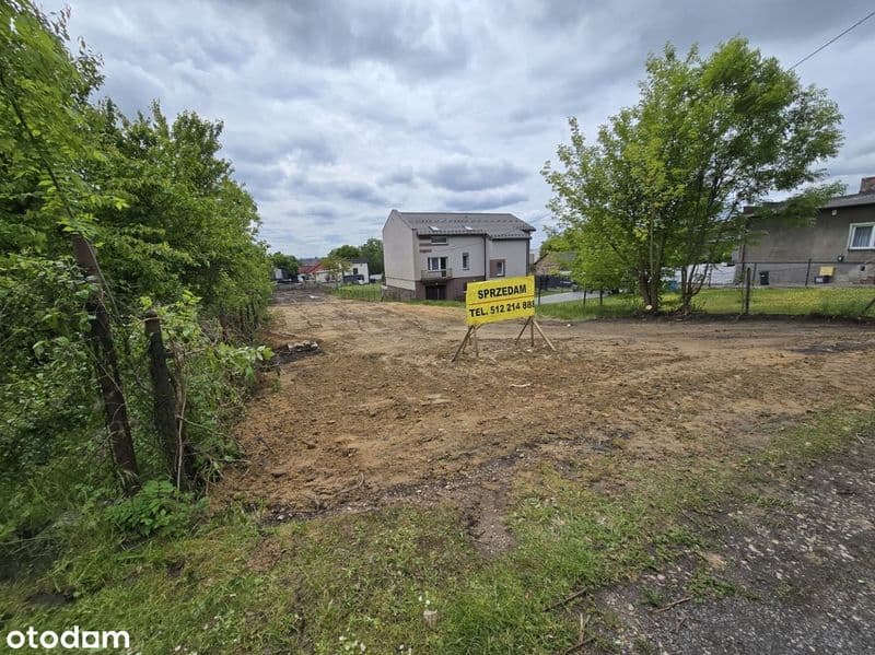 Działka budowlana 1207m2 Cicha, zielona okolica