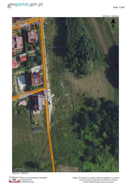 Działka budowlana na sprzedaż – Płońsk, ul. Miętowa