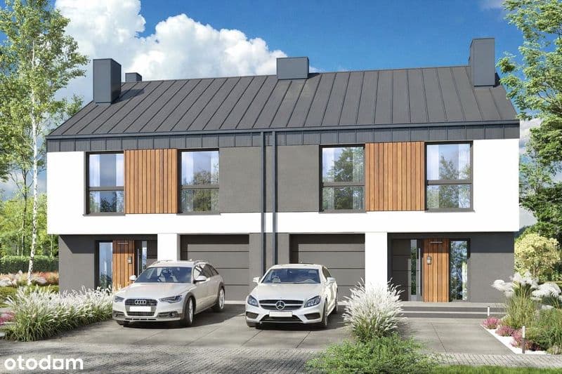 Nowoczesny dom 180,11 m² z garażem i dużą działką 509 m² | Żyrardów
