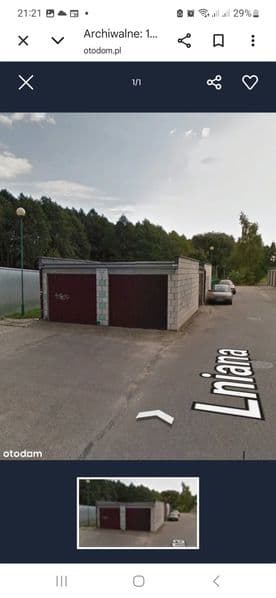 Sprzedam garaż murowany ul. Lniana,  Zielone Wzgorza