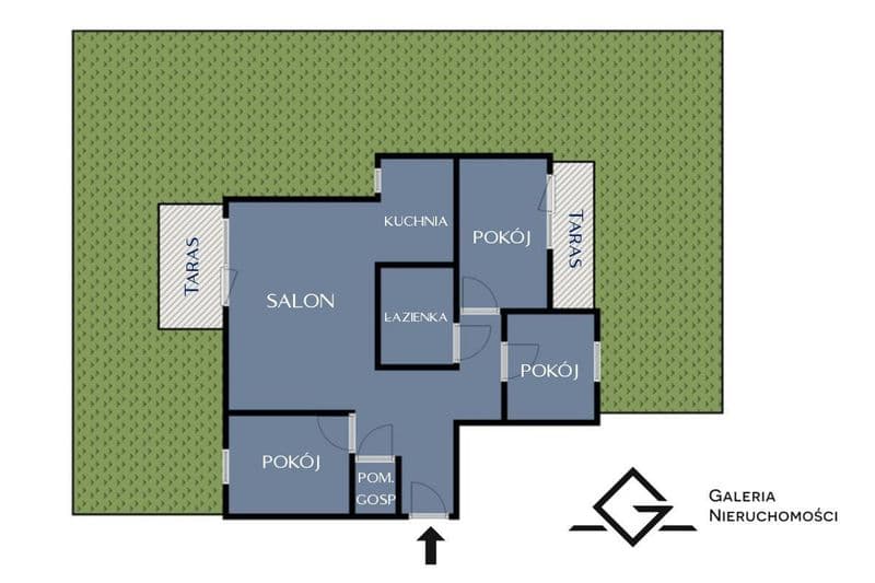 Przestronne 4 pokoje dla rodziny | Ogród 236 m2