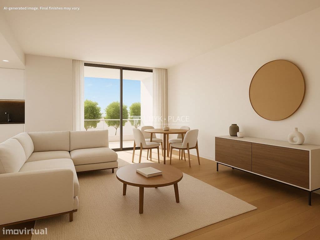 Novo apartamento à beira-mar
