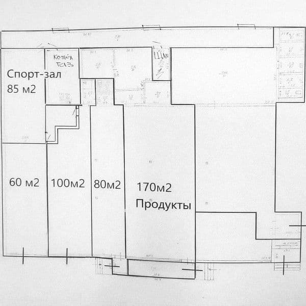 Продаж комерційного приміщення 717 м² у центрі Вишневого