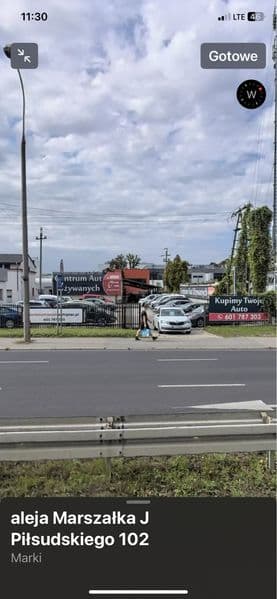 Warsztat samochodowy centrum Marek ul piłsudskiego