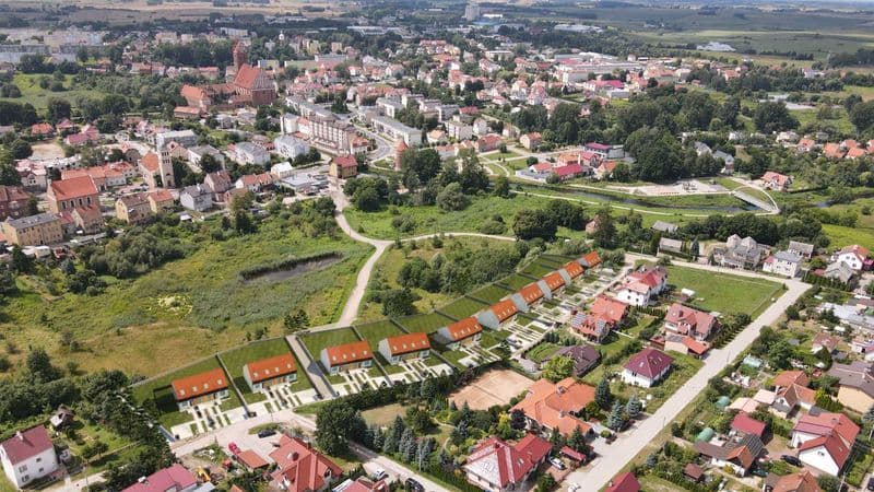 Nowe domy ul. Legionów. Dobre Miasto. Stan deweloperski