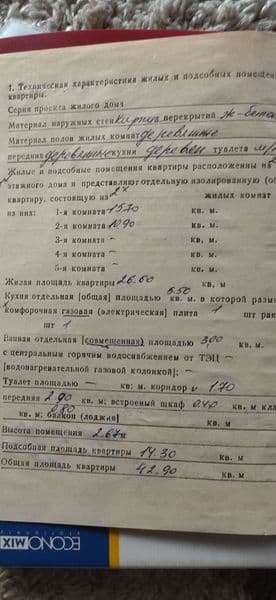 Двухкомнатная квартира в центре города