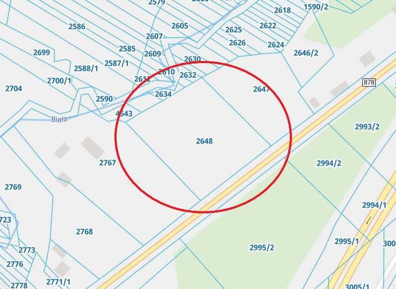 Sprzedam działkę przemysłowo-budowlaną przy DK 19 - S19 pow 1, 1 h