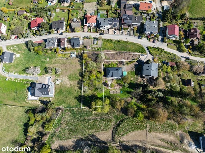 Działka budowlana | 0,1757 ha | Andrychów ul. Wyzwolenia
